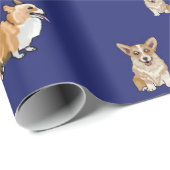 Corgi Dog Geschenkwrap Geschenkpapier (Rolleneckpunkt)