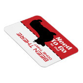 Corgi Dog Gone Potty Magnet - lass den Hund aus (Rechte Seite)