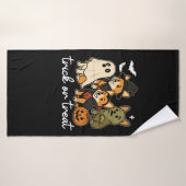 Corgi Dog Halloween Costume Spooky Badehandtuch (Badehandtuch)