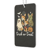 Corgi Dog Halloween Kostüm Spooky Autolufterfrischer (Links)