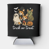 Corgi Dog Halloween Kostüm Spooky Dosenkühler (Vorderseite)