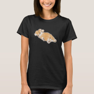 Corgi Dog Hand Drawn Sketch T-Shirt