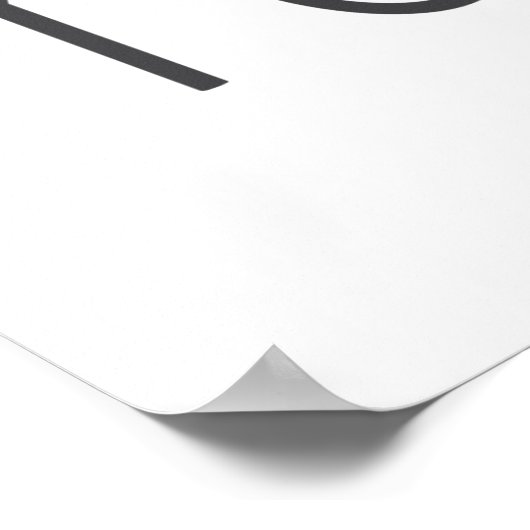 Corgi Dog & Kaffee Poster (Ecke)