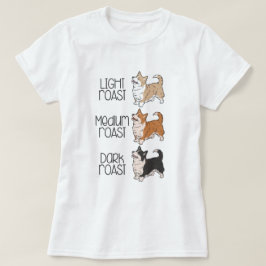 Corgi Dog & Kaffee T-Shirt