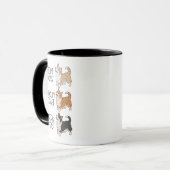 Corgi Dog & Kaffee Tasse (Vorderseite Links)