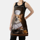 Corgi Dog Koch Schürze (InSitu)