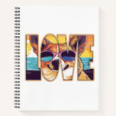 Corgi Dog Liebe Notizblock (Vorderseite)