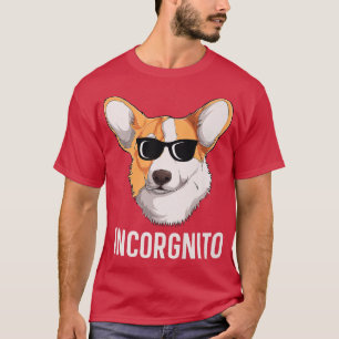 Corgi Dog Lover  Funny Welsh Corgi Face Dog Pun Lo T-Shirt