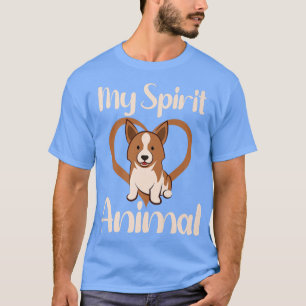 Corgi Dog Lover Tshirt Dog Mama Vater My Spirit An