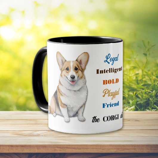 Corgi Dog Loyal Friend Tasse
