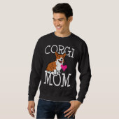 Corgi Dog Mama Corgi Corgi Hintern Sweatshirt (Vorne ganz)