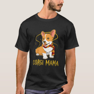 Corgi Dog Mama Funny Mama Muttertagsgeschenk T-Shirt