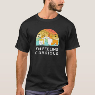 Corgi Dog Niedlich Corgeous Rescue Puppy Barsch T-Shirt