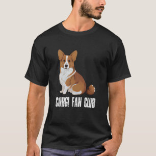 Corgi Dog Niedlich Playful Puppy Corgi Fan Club 5 T-Shirt