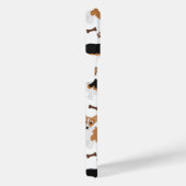 Corgi Dog Paws and Bones iPhone 14 Pro Max Fall Hülle (Rechte Seite)