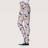 Corgi Dog Paws and Bones Leggings (Links)