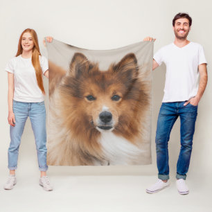 Corgi Dog Pet Canine Breed Fleece Blanken