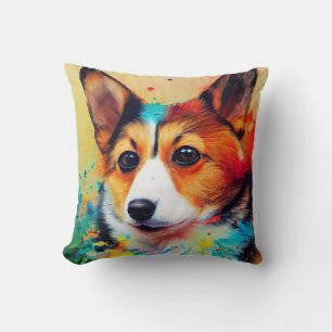 Corgi Dog Pet Niedlich Adorable Animal Companion Kissen
