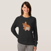 Corgi Dog Pet Paws T-Shirt (Vorne ganz)