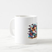 Corgi Dog Pirate Kaffeetasse (Vorderseite Links)