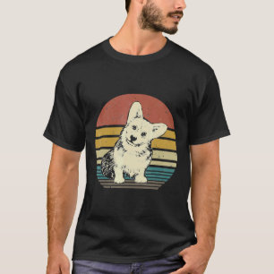 Corgi Dog Retro Vintage Corgi Lieben T-Shirt
