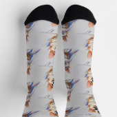 Corgi Dog Socken (Oben)