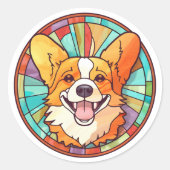 Corgi Dog Sticker Pack (Vorderseite)