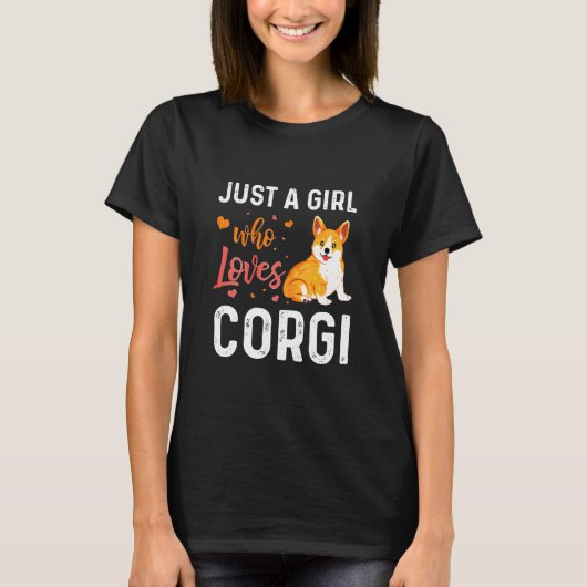 Corgi Dog T-Shirt (Vorderseite)
