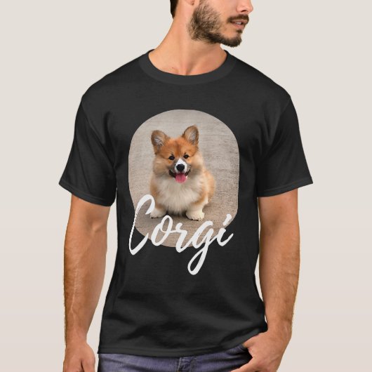 Corgi Dog T T-Shirt (Vorderseite)