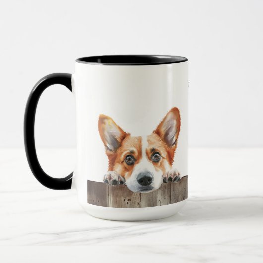 Corgi Dog Tasse (Links)