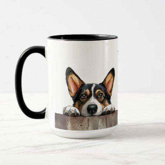 Corgi Dog Tasse (Links)