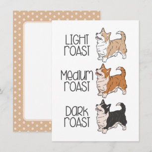 Corgi Dog und Kaffee