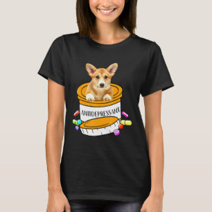 Corgi Dog Vintag für Junge Mädchen T-Shirt