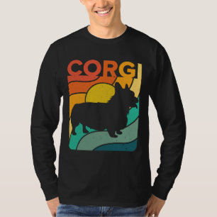 Corgi Dog Vintag T-Shirt