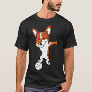 Corgi Dog Volleyball T-Shirt
