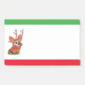 Corgi Dog Weihnachten Post-it Klebezettel (Vorderseite)