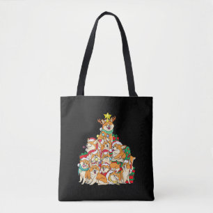 Corgi Dog Weihnachtsbaum-Geschenk Tasche