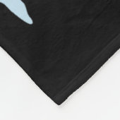 Corgi Dog Weihnachtsbaum Lichter Funny Xmas Corgi Fleecedecke (Ecke)