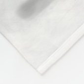 Corgi Dog Weihnachtsmann Fleecedecke (Ecke)