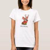 Corgi Dog Weihnachtszeit T - Shirt (Vorderseite)
