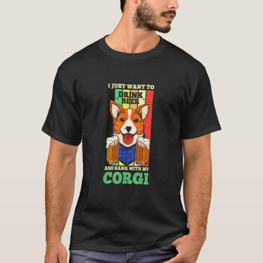 Corgi Dogs Corgi T-Shirt (Vorderseite)