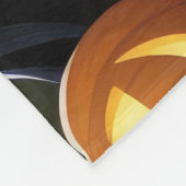 Corgi Dogs Pumpkin Halloween Funny Fleecedecke (Ecke)