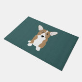 Corgi Doormat Fußmatte (Schrägansicht)