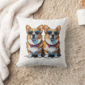 Corgi Dread Deluxe Kissen (Decke)