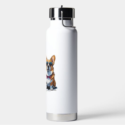 Corgi Dread Deluxe Trinkflasche (Links)