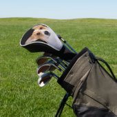 Corgi Dunkelgrau Golf Headcover (In SItu)