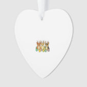 Corgi Easter T-Shirt_1 Ornament (Vorderseite)