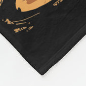 Corgi Eating Ramen Fleecedecke (Ecke)