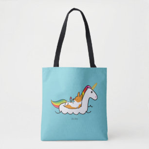 Corgi-Einhorn Floatie Tasche