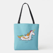 Corgi-Einhorn Floatie Tasche (Rückseite)